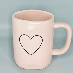 Rae Dunn Pink Heart Mug